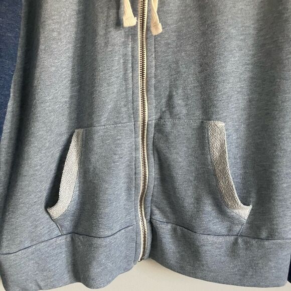 SONOMA Blue Color Block Cowl Neck Sweatshirt Size M - Picture 5 of 9